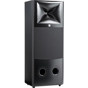 JBL Professional M2 2-way Floor Standing, Soffit Mountable Speaker - Satin Black Lacquer
