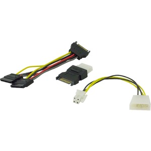 Transition Networks 3 Piece Cable Kit for 12V Power Onput Connectivity Options