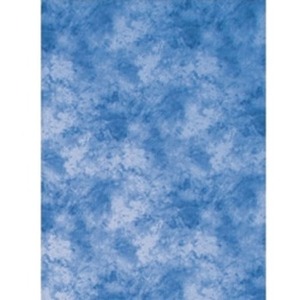 Promaster Cloud Dyed Backdrop - 10' x 20' - Medium Blue