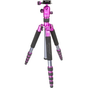 Promaster XC525 Tripod with Head - Pink