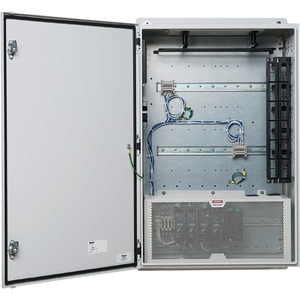 Panduit Universal Enclosure, 24"x36" , Steel, 2 Switches