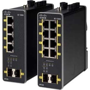 Cisco IE 1000-8P2S-LM Industrial Ethernet Switch