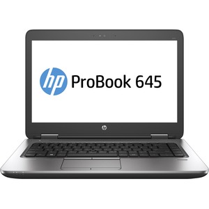 HP ProBook 645 G2 14" Notebook - 1920 x 1080 - AMD A-Series A10-8700B Quad-core (4 Core) 1.80 GHz - 8 GB Total RAM - 256 GB SSD