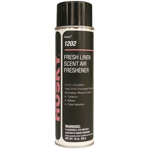 Husky 1202 Fresh Linen Scent Air Freshener (Net 10 Oz.)
