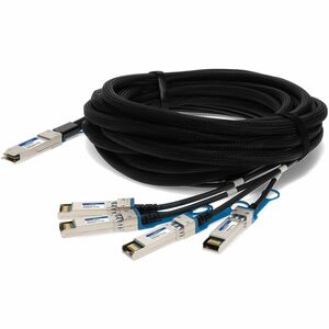 AddOn Cisco Compatible TAA Compliant 40GBase-CU QSFP+ to 4xSFP+ Direct Attach Cable (Active Twinax, 5m)