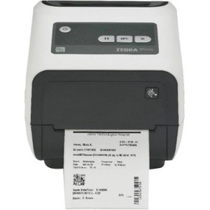 Zebra ZD420 Desktop Thermal Transfer Printer - Monochrome - Label Print - Ethernet - USB - Bluetooth