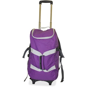 dbest Travel/Luggage Case (Rolling Backpack) for 17" Notebook - Purple