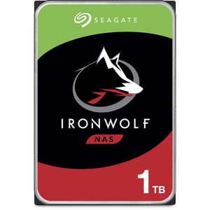 Seagate IronWolf ST1000VN002 1 TB Hard Drive - 3.5" Internal - SATA (SATA/600) - Conventional Magnetic Recording (CMR) Method