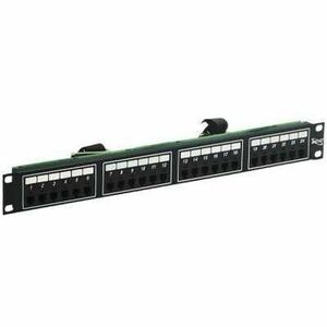 ICC Voice 8P4C Patch Panel with Female Telco in 24 Ports and 1 RMS