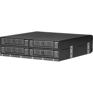 CRU DataPort 41 DP41 Drive Enclosure for 5.25" - Serial ATA/600, 6Gb/s SAS Host Interface Internal