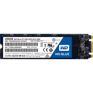 WD Blue M.2 250GB Internal SSD Solid State Drive - SATA 6Gb/s