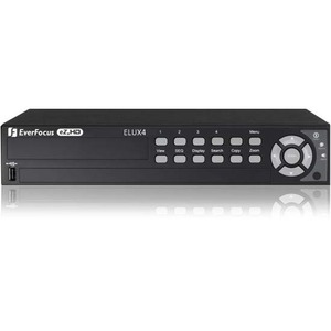 EverFocus 4 CH, H.264, 1080p Hybrid(AHD + TVI)DVR - 2 TB HDD