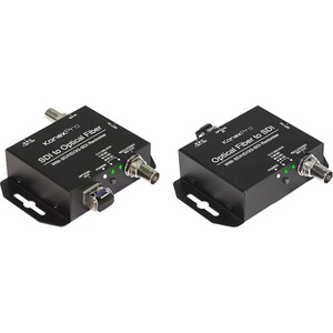 KanexPro Fiber Optic SDI Extender Set - Up to 6.2 Miles (10Km)