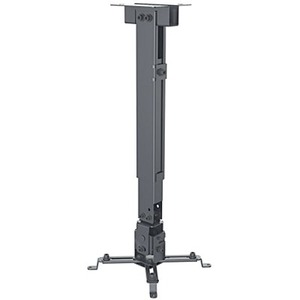 Manhattan Projector Mount, Ceiling or Wall, Tilt & Swivel, Height Range: 43-65cm, Max 20kg, Black, Lifetime Warranty