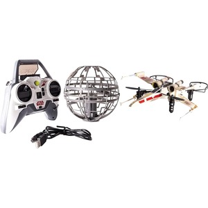 Spin Master Air Hogs Star Wars Epic Death Star vs. X-wing Battle RC Drone Set