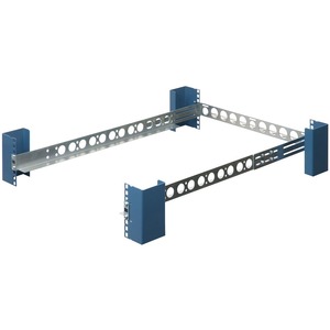 Rack Solutions 1U Universal Rail 24in (D) with Wirebar