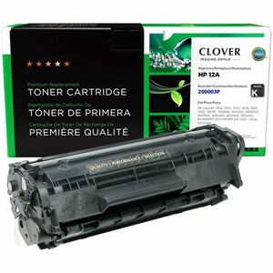 CIG Remanufactured Laser Toner Cartridge - Alternative for HP 12A (Canon 4197A001, Canon 4197A006, Canon 4198A002, Canon CP-17, Canon CP-17R, Sharp EA-781RBK, Sharp EA-781RRD, Sharp EA781R) - Black - 1 Each