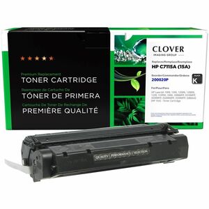 CTG Remanufactured Laser Toner Cartridge - Alternative for HP 15A (C7115A) - Black - 1 Each