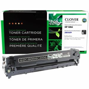 CTG Remanufactured Laser Toner Cartridge - Alternative for HP 128A (CE320A) - Black - 1 Each