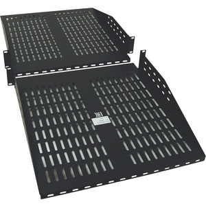 Tripp Lite by Eaton SRSHELF2PX2 2U Rack-mountable Rack Shelf - 482.60 mm Rack Width - Black