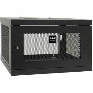 Tripp Lite by Eaton SmartRack SRW6UKD 6U Wall Mountable Rack Cabinet for LAN Switch, Patch Panel - 482.60 mm Rack Width x 419.10 mm Rack Depth - Black Powder Coat