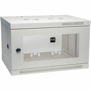 Tripp Lite by Eaton SmartRack SRW6UW 6U Wall Mountable Rack Cabinet - 482.60 mm Rack Width x 419.10 mm Rack Depth - White