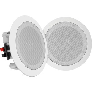 Pyle PDIC1651RD 2-way In-wall, In-ceiling, Flush Mount Speaker - White