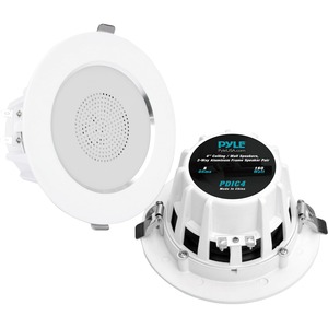 Pyle PDIC4 2-way Flush Mount, Ceiling Mountable, In-wall Speaker - 160 W RMS