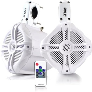 Pyle PLMRWB65LEW 2-way Tower Speaker - 100 W RMS - White