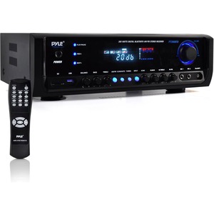 PyleHome PT390BTU AM/FM Receiver - 4 Channel - Black