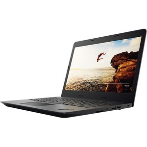 Lenovo ThinkPad E475 20H40006US 14" Notebook - 1366 x 768 - AMD A-Series A6-9500B Dual-core (2 Core) 2.30 GHz - 4 GB Total RAM - 500 GB HDD - Black