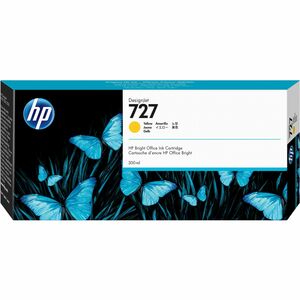 HP 727 (F9J78A) Original Inkjet Ink Cartridge - Single Pack - Yellow - 1 Each