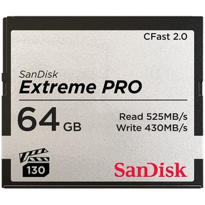 SanDisk Extreme Pro 64 GB CFast 2.0 Card