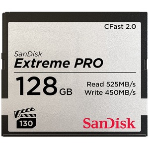 SanDisk Extreme Pro 128 GB CFast 2.0 Card