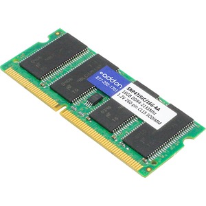 AddOn AA2133D4DR8S/16G x1 Dell SNP47J5JC/16G Compatible 16GB DDR4-2133MHz Unbuffered Dual Rank x8 1.2V 260-pin CL15 SODIMM