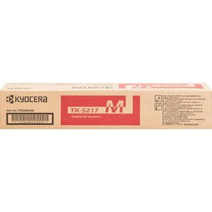 Kyocera TK-5217M Original Laser Toner Cartridge - Magenta - 1 Each