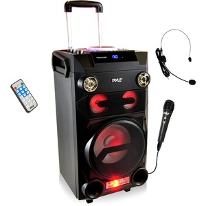 Pyle Portable Bluetooth Karaoke Speaker System