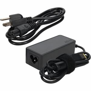 Lenovo 0C19880 Compatible 45W 20V at 2.25A Black Slim Tip Laptop Power Adapter and Cable