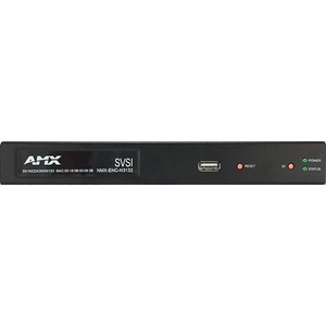 AMX H.264 Compressed Video over IP Encoder, PoE, SFP, HDMI, USB for Record