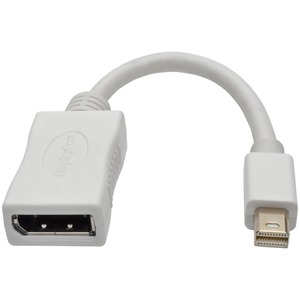 Tripp Lite 6in Mini DisplayPort to DisplayPort Adapter Converter 4K @ 60Hz 6"