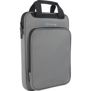 TechProducts360 Vertical Vault Carrying Case for 13" Notebook - Gray