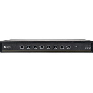 Vertiv Cybex SC900 Secure Desktop KVM | 8 Port Dual-Head | DVI-I DPP | TAA