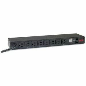 APC by Schneider Electric Rack PDU, Metered, 1U, 20A, 120V, (8) 5-20