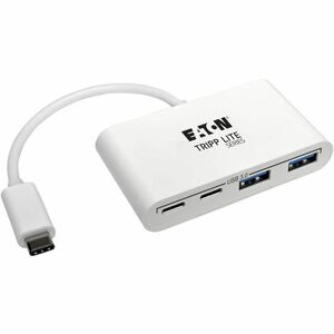 Tripp Lite 4-Port USB 3.1 Gen 1 Portable Hub, USB-C to (x2) USB-A and (x2) USB-C