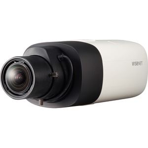 Wisenet XNB-8000 5 Megapixel Indoor/Outdoor HD Network Camera - Monochrome, Color - Box