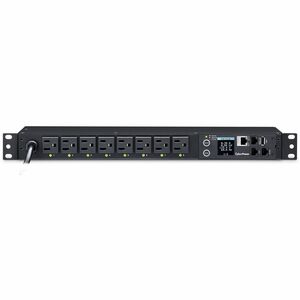 CyberPower PDU81001 100 - 120 VAC 15A Switched Metered-by-Outlet PDU