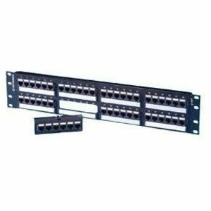 Ortronics TechChoice Flat Patch Panel Category 5e 48 Port