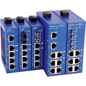 B+B SmartWorx Elinx ESW208-2ST-T Ethernet Switch