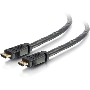 C2G 15ft 4K HDMI Cable with Gripping Connectors - High Speed - Plenum Rated