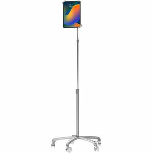 CTA Digital Heavy-Duty Security Gooseneck Floor Stand for 7-13 Inch Tablets